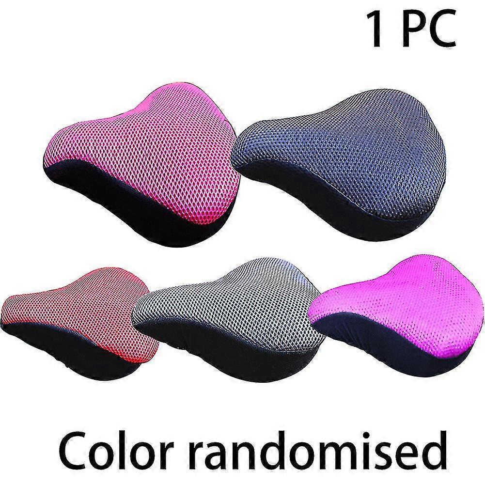 Cykelsadel 3D Mesh Anti-slip Racing Förtjockade tillbehör Cykelsätesskydd-XinHan