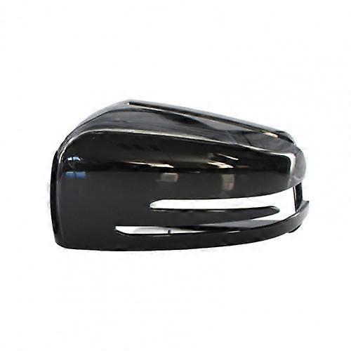 Rearview Mirror Cover Glossy Black Rear View Mirror Shells Cap A2128100464 for Mercedes-Benz S E C Class W212 W204 W221 09-13