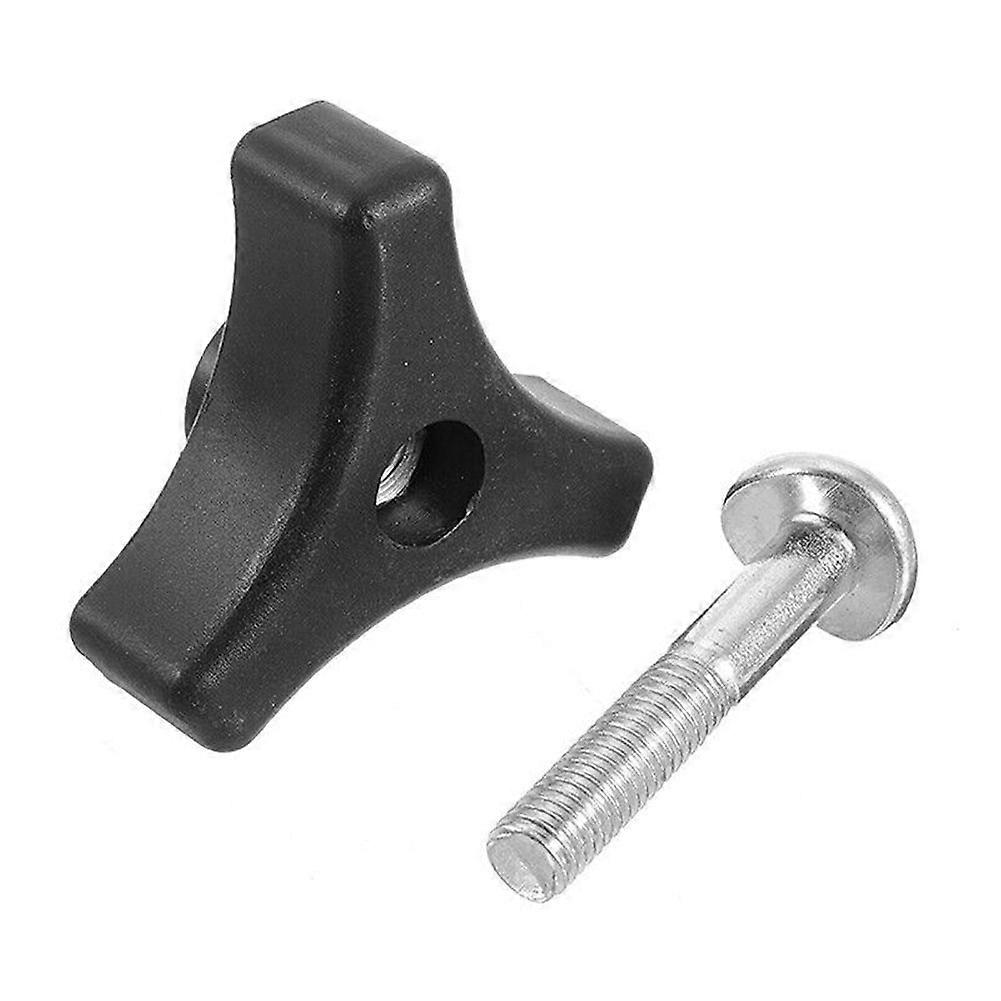 1Set Handle Bar Wheel Knob And Bolt For Honda Lawn Mower Lawn Machine Triangle Handle Knob Nut Screw Bolt