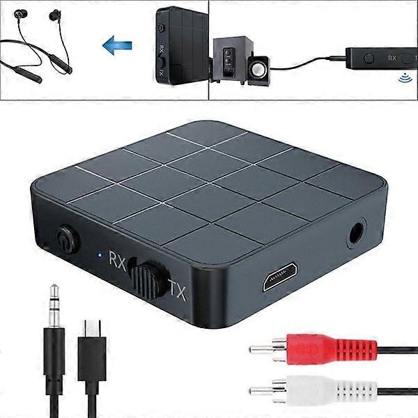 KN321 Bluetooth 5.0 2-in-1 Receiver Transmitter for TV Computer Applica