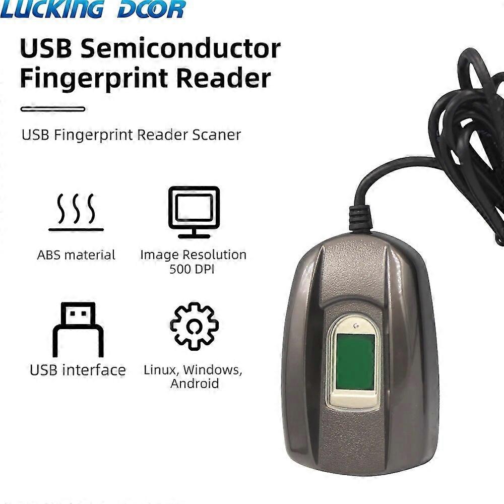 USB Semiconductor Fingerprint USB Fingerprint Reader Free SDK Fingerprint Sensor Scaner For Windows Linux Android