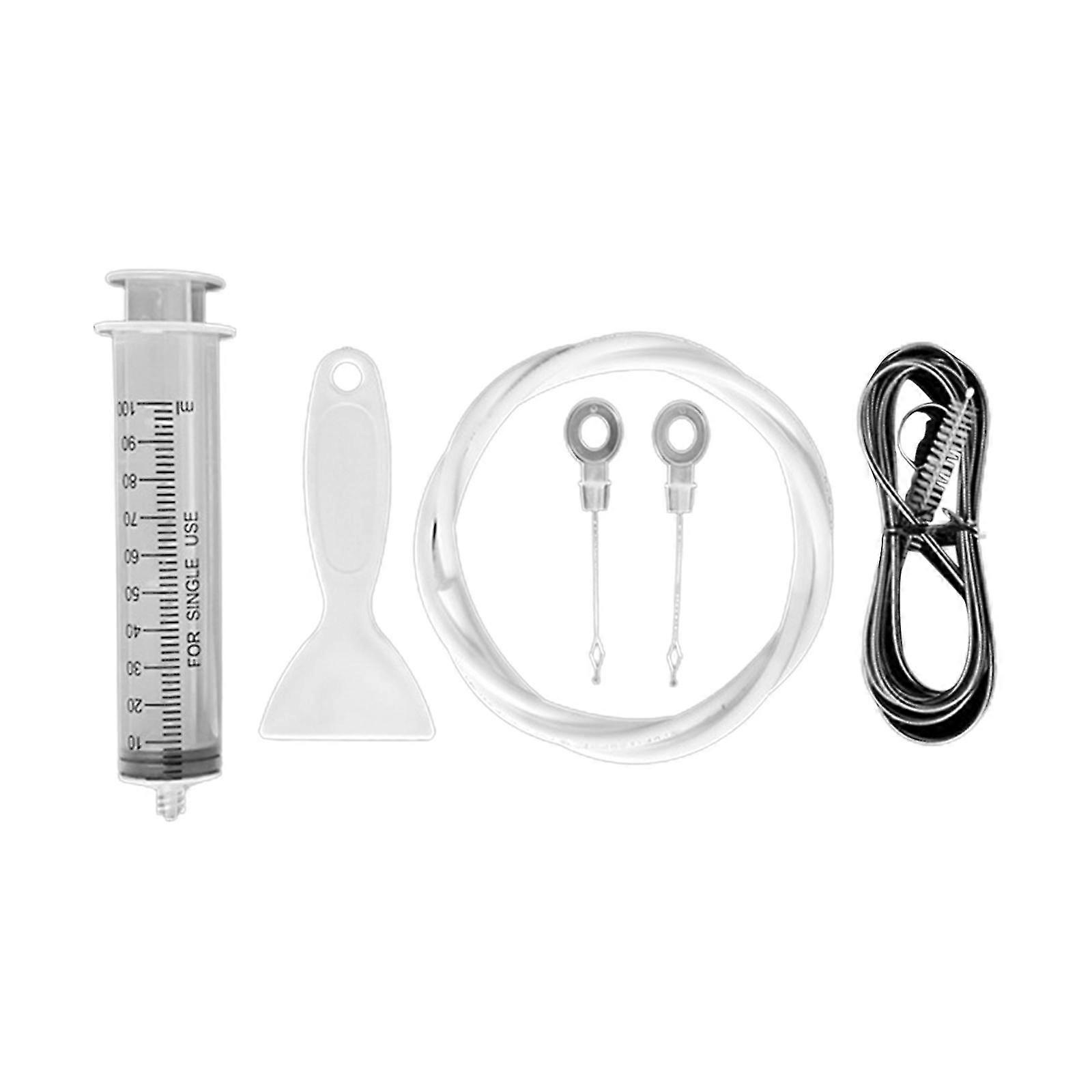 5pcs/set Refrigerator Drain Unblockerreusable Fridge Drain Hole Clog Remover Cleaning Tool