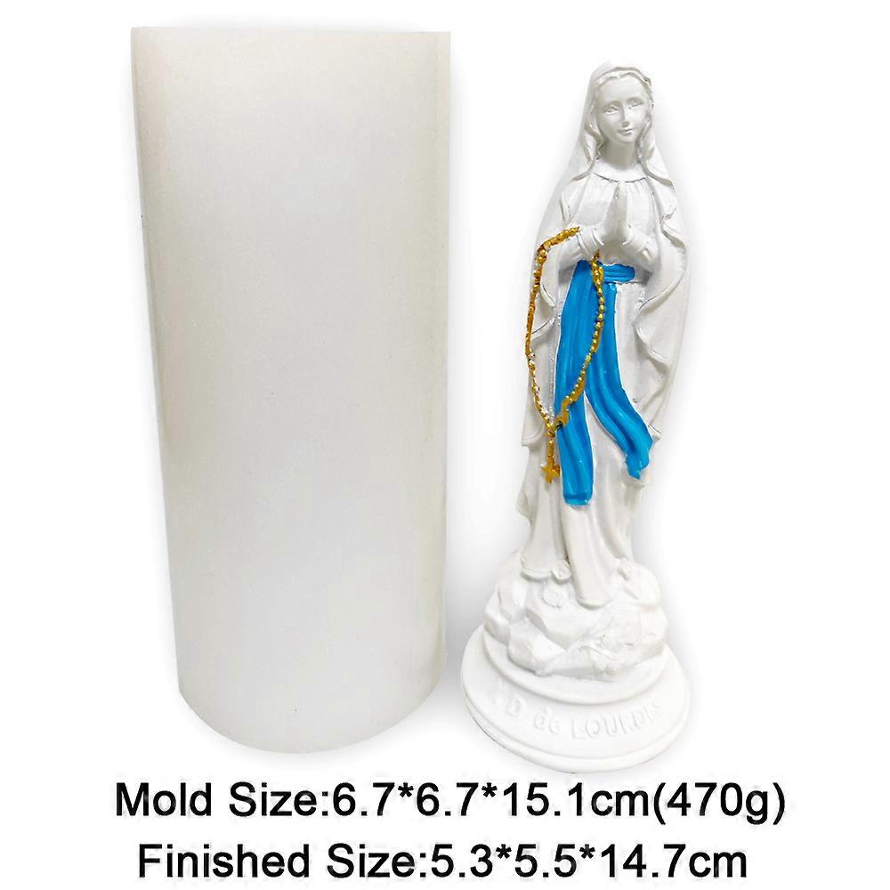 Stampo In Silicone Per Sapone E Candele Mother Hug - Forma Madonna Con Bambino 3D Per Fai Da Te, Gesso E Resina