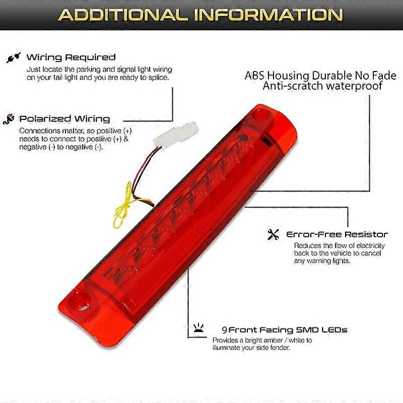 3rd Brake Light Assy For Toyota 4Runner Highlander Prius Sienna, Rear ...