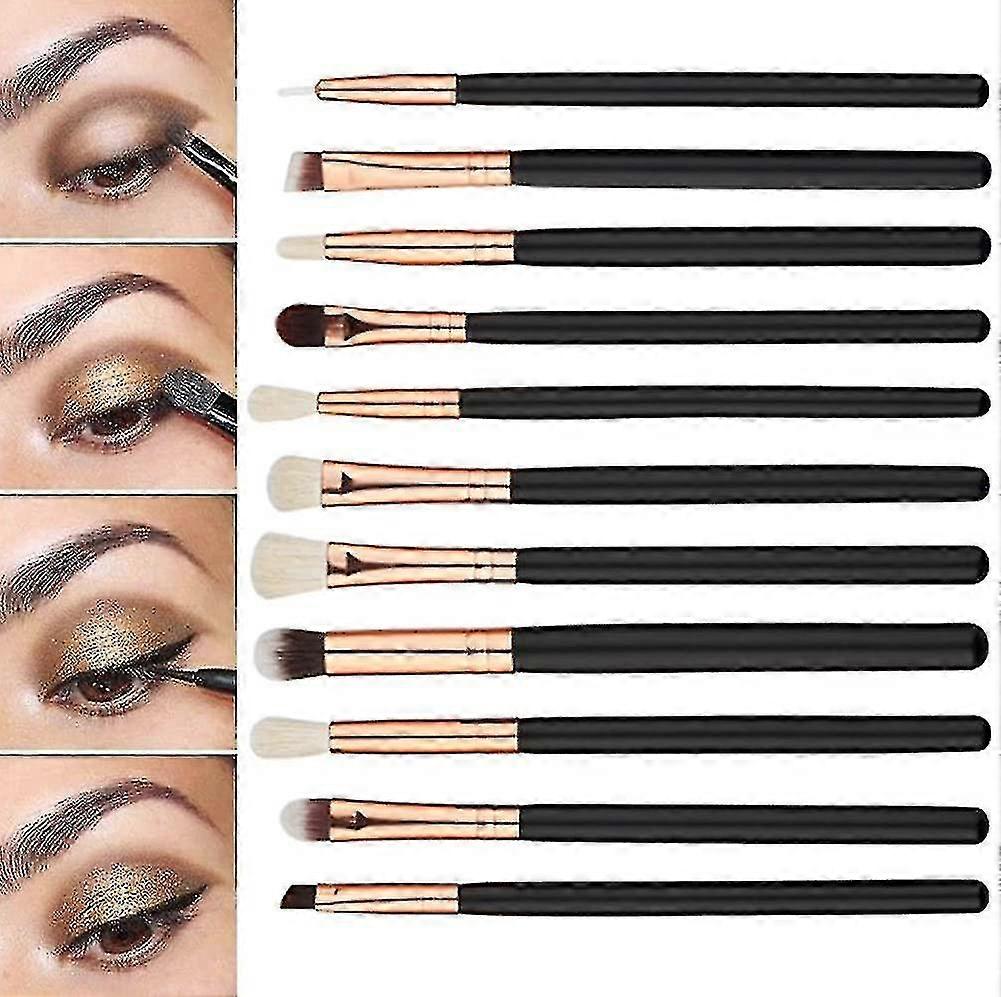 12 Pcs Eye Makeup Brushes Makeup Brushes Cosmetic Brushes Make Up Brushes