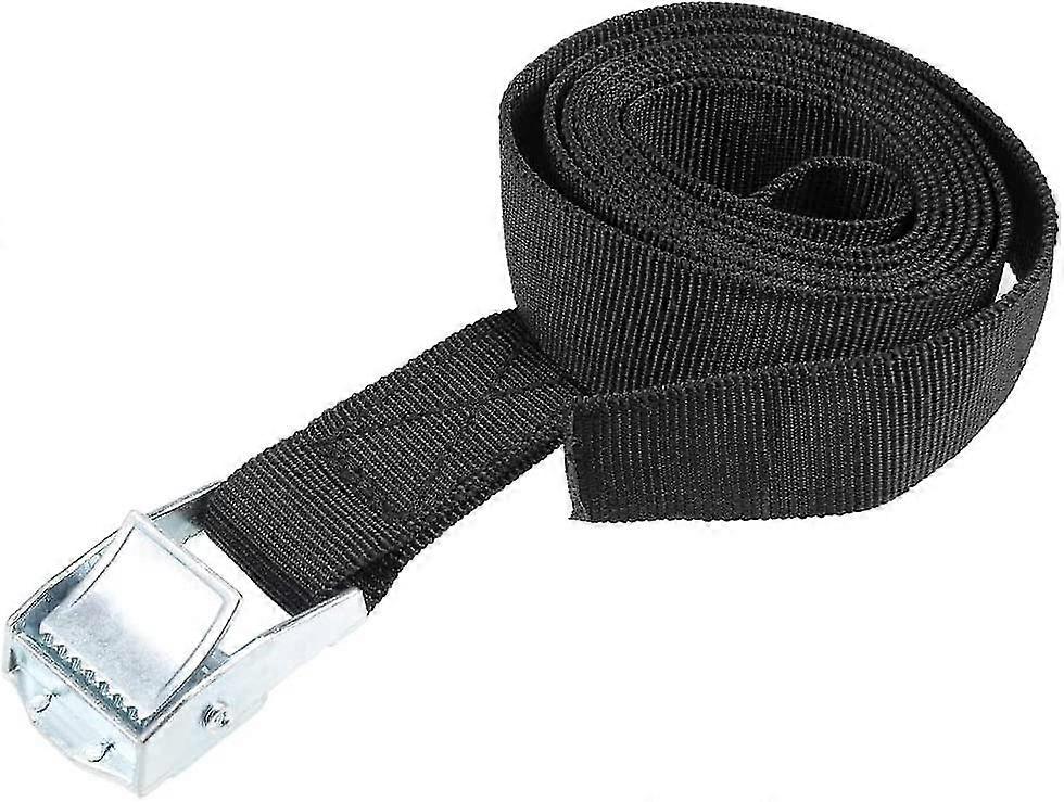 Cam Buckle Tie Down Lashing Strap 1.5mx25mm 80kg Load Cap Polypropylene