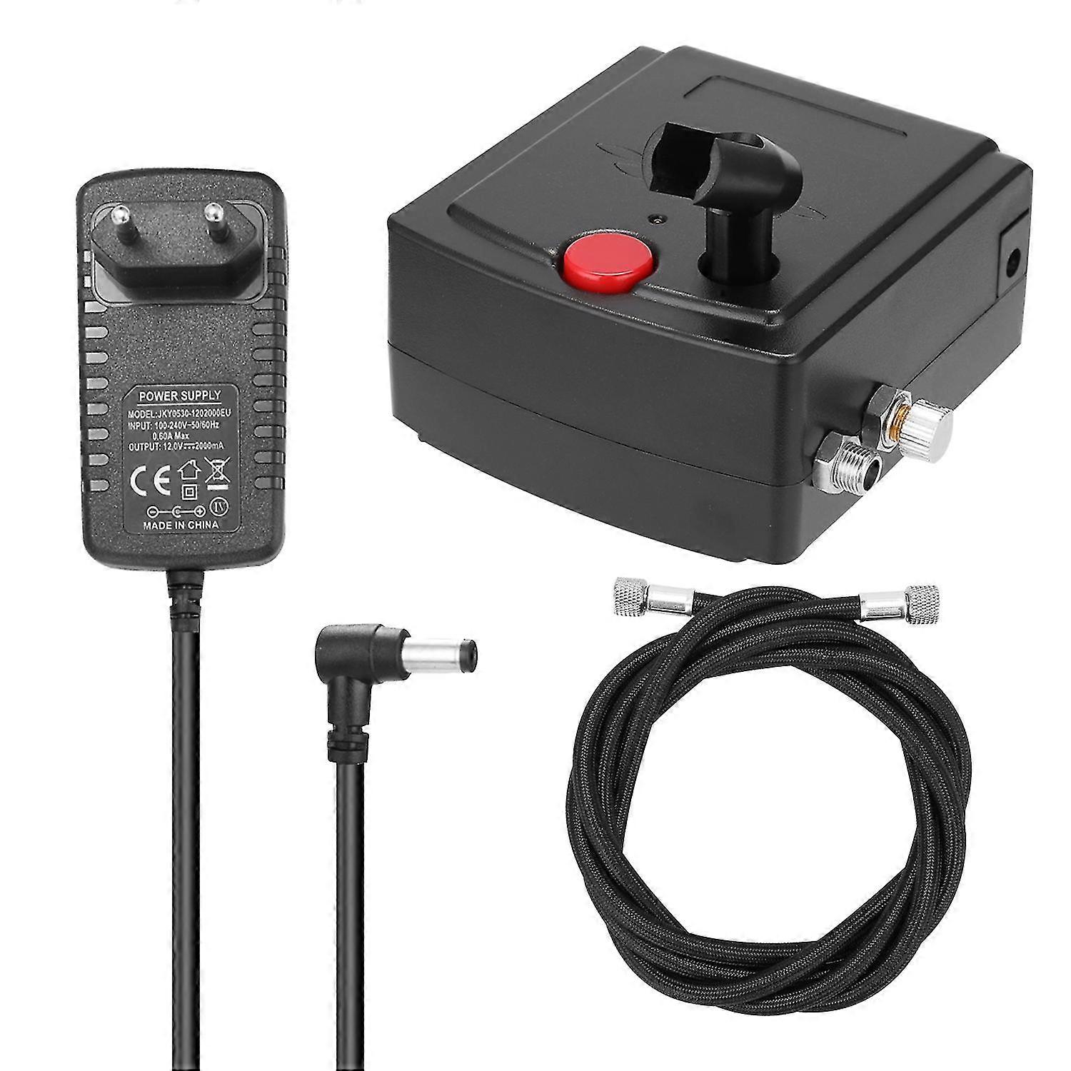 Portable Spray Pump Air Compressor For Makeup Art Painting Craft Model Flower Spraying Machine