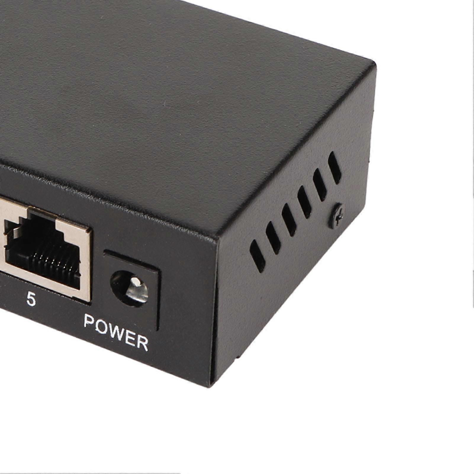 5 Port Ethernet Unmanaged Switch 100M Ethernet Splitter Netzwerk-Switch Hub Shunt auf 240V für zu Hause
