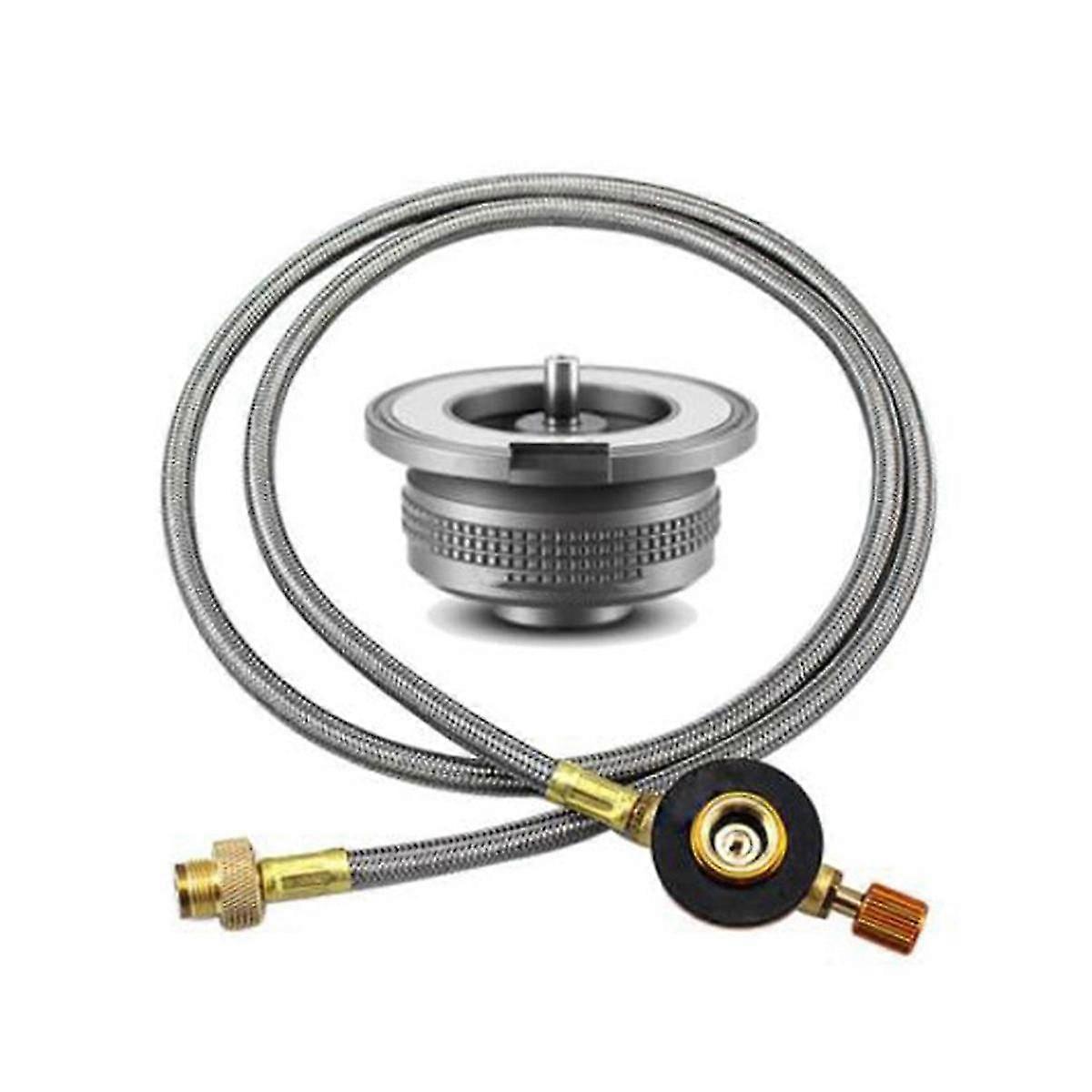 محول غاز الموقد الخارجي، محول موقد منفصل، محول خزان غاز للتخييم والطهي والنزهات والتخييم