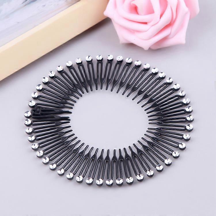 4pcs Hairdressing Tools Flexible Comb Wig Comb Insert Comb