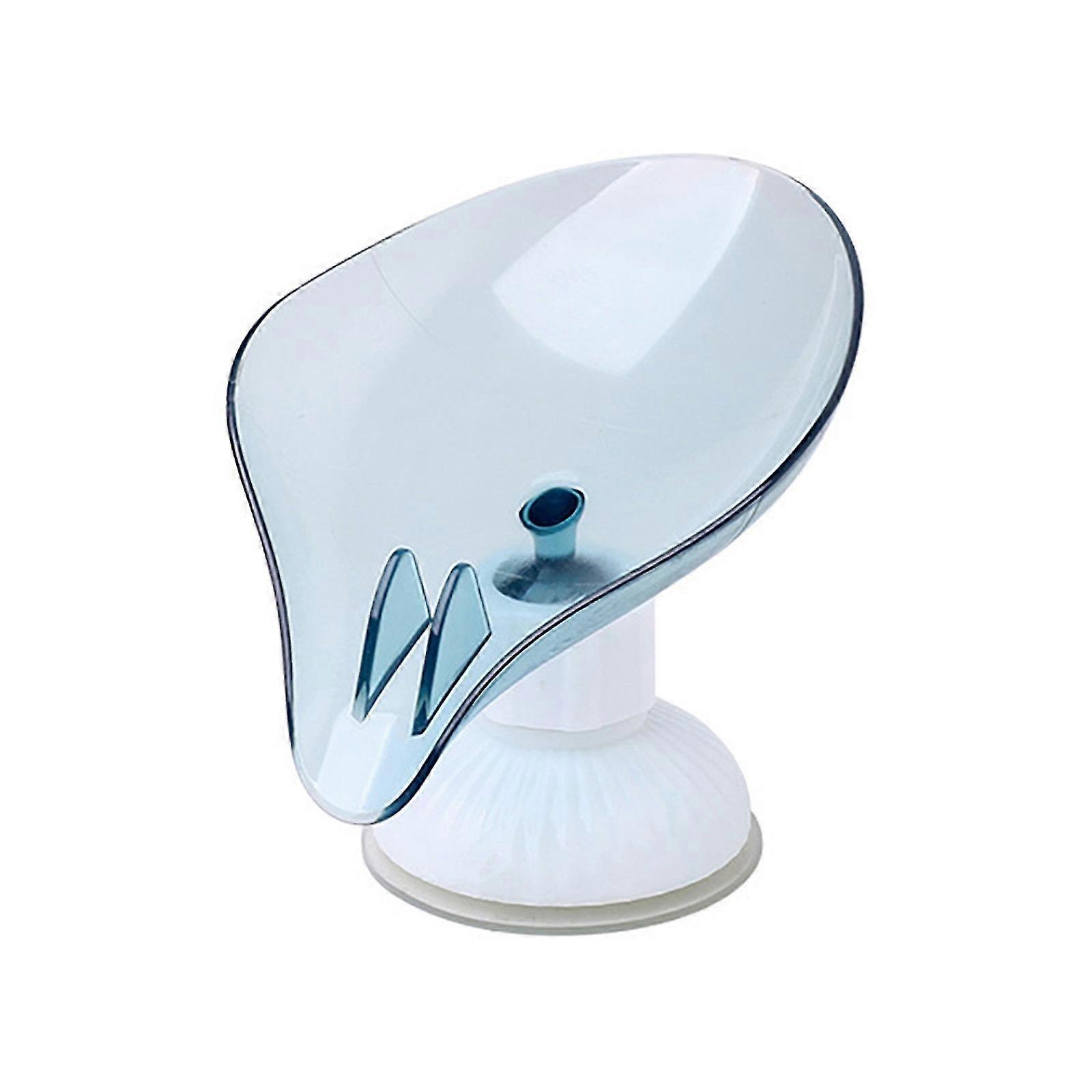 Suction Cup Rotatable Nail Free Bathroom Soap Box Shelf Storage Box