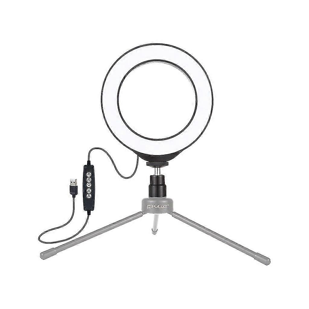 Live Led Ring Light 26cm/10.23in Live Small Desktop Phone Stand