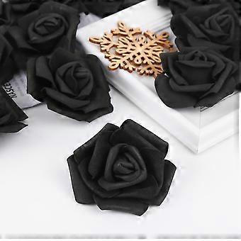 Knstliche schwarze Rosen Strau Fake Seide Rose Blume Knstliche  Blumenstrue Seide Schwarze Rosen Strau 25pcs | Fruugo DE