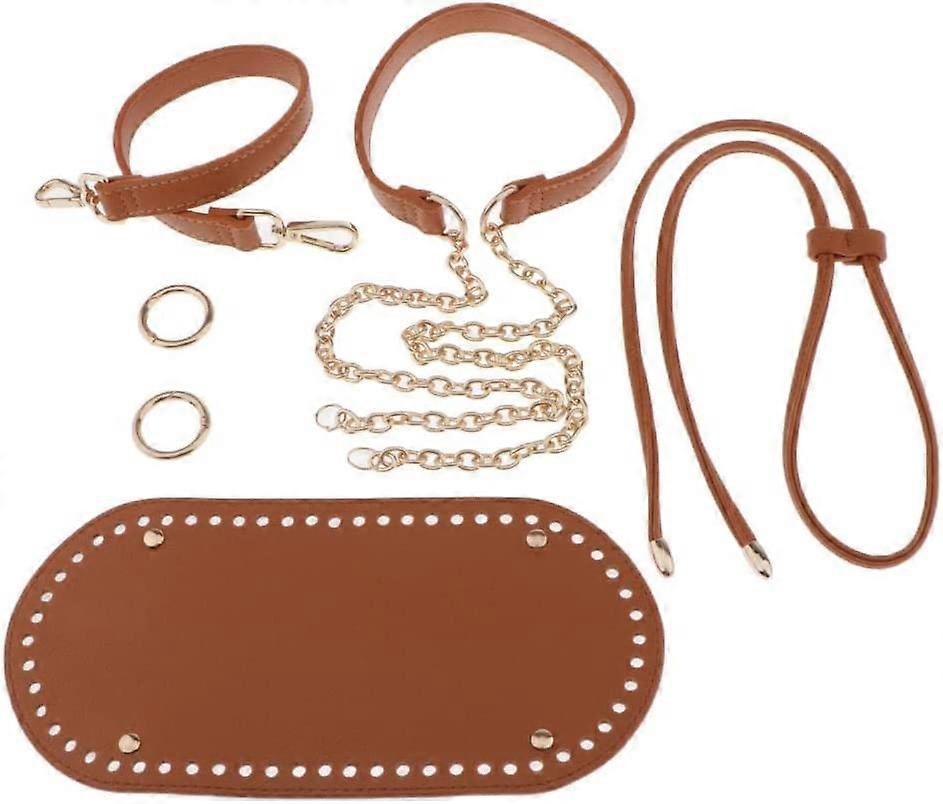 Hellery Set of 5 Accessories Shelves for Cutting and Crocheting for Crochet Bag Making  Black