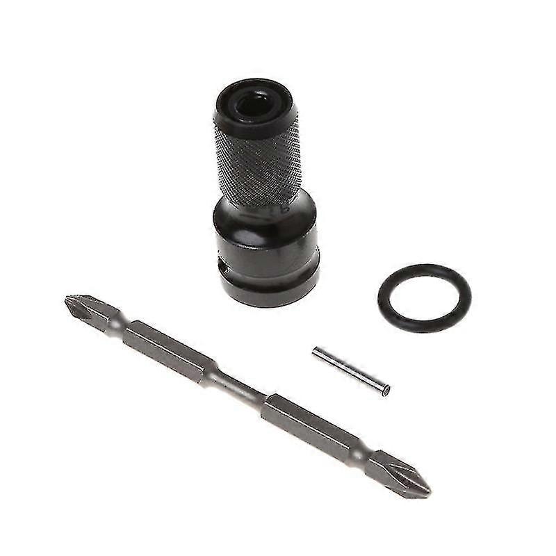 1/2 Drive To 1/4 Hex Shank Converter Quick Release Chuck+1