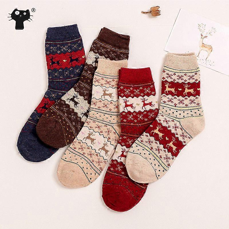 par søte ull damesokker;