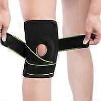 Adjustable Breathable Knee Support Gel Pad (Green)