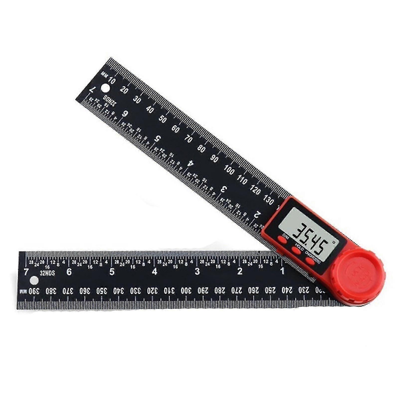 2-in-1 Digital Angle Meter Inclinometer Digital Angle Ruler Measuring