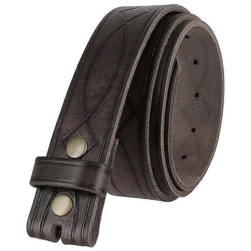 Full Grain Western Engraved Tooled Leather Belt Strap Belt