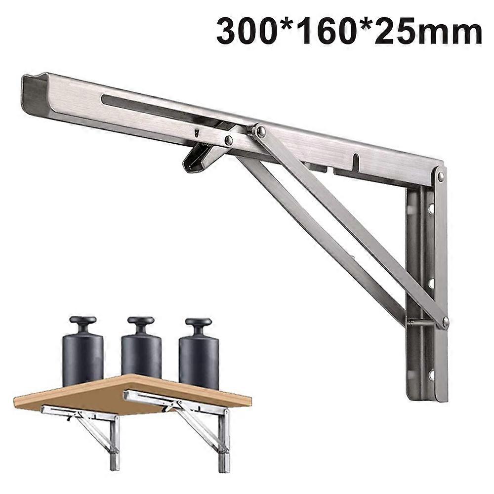 Klappbare Regalhalterungen, DIY-Regalhalterung zur Wandmontage, 2er-Pack