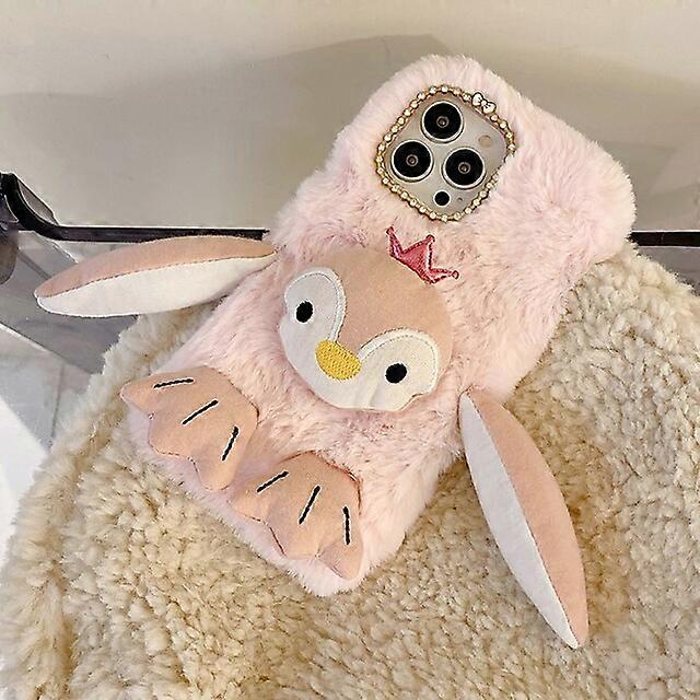 Phone Case For Apple Back Cover iPhone 14 Pro Max 14 Plus 13 12 11 Pro Max Mini X XR XS Dustproof Shockproof Animal Cartoon Plush