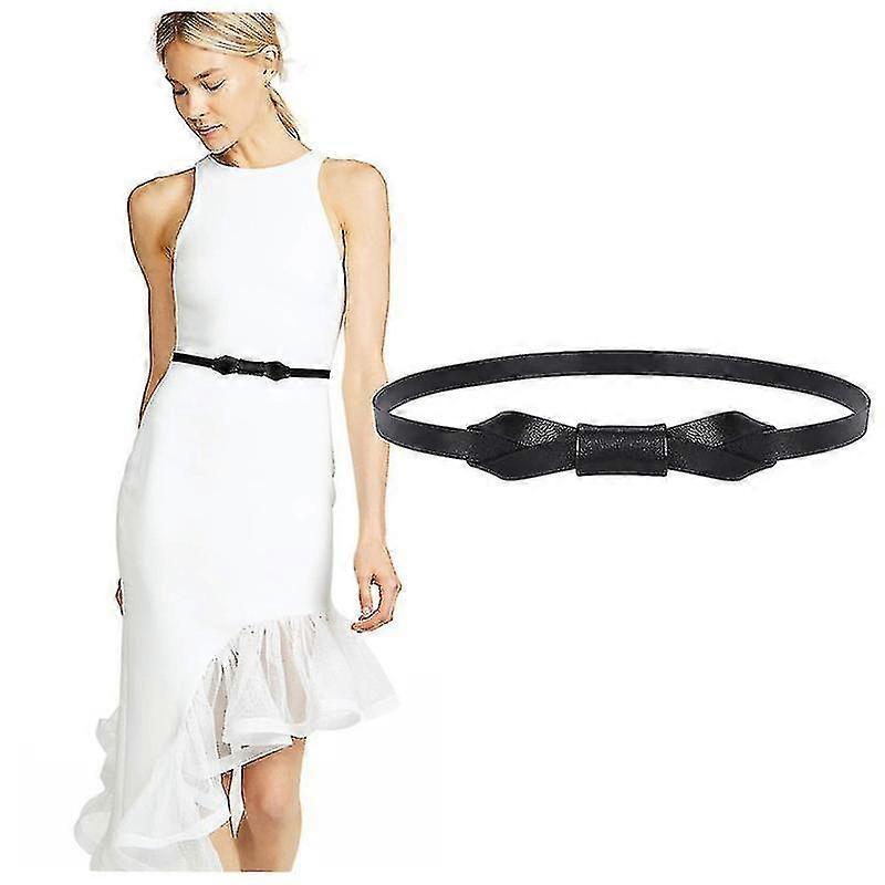 المرأة بو حزام الجلود لباس قابل للتعديل حزام الخصر رقيقة