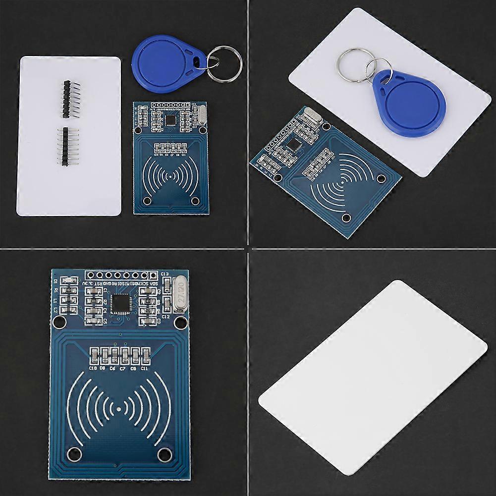 RFID IC Card Sensor Module with 5 Pcs S50 Blank Cards and Key Ring