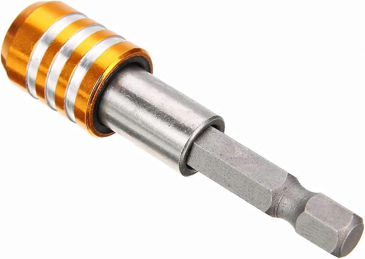 Screwdriver Bits , Magnetic Screwdriver Bit Holder  Hexagon Handle Quick Release Bit Knife(yellow)(1pcs)