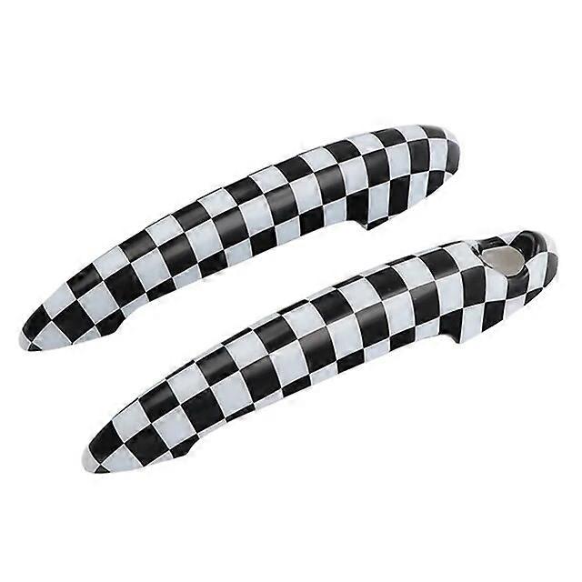 Car Interior For MINI One Cooper S JCW R50 R52 R53 R55 R56 R57 R58 R59 R61 Exterior Door Handle Cover Trim Car AccessoriesVehicle Decor Accessory Sets