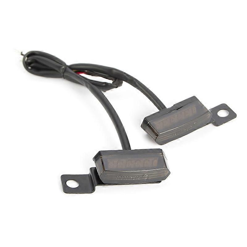 Motorcycle Side Mirrors LED Turn Signal Light Sequential Flowing Indicator 2pcs Dropshipping