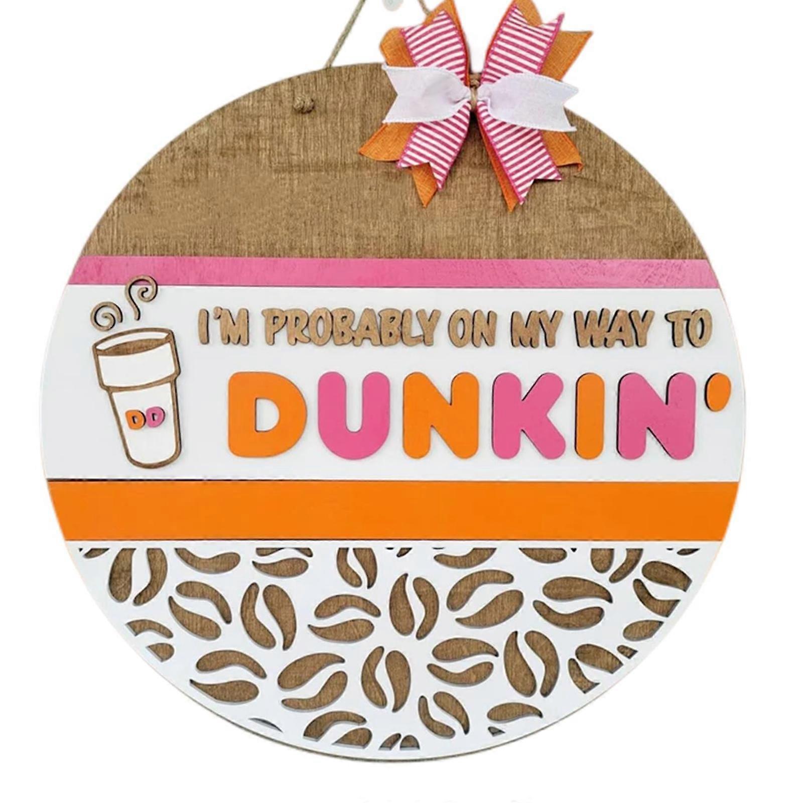 I might be on my way to Duncan Wooden Door Sign Hanging