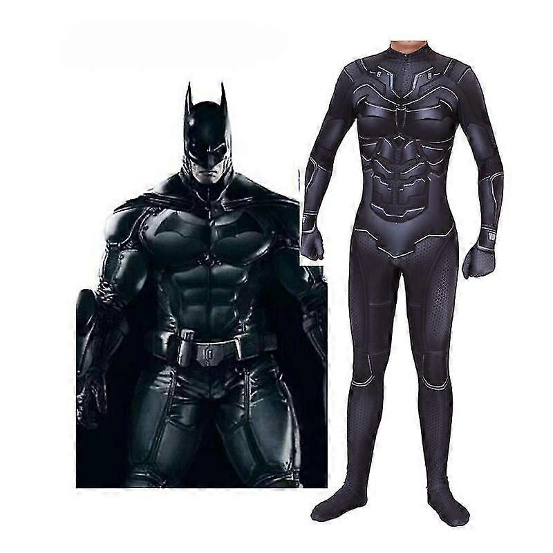 New Version Of Batman Jumpsuit Cosplay Halloween