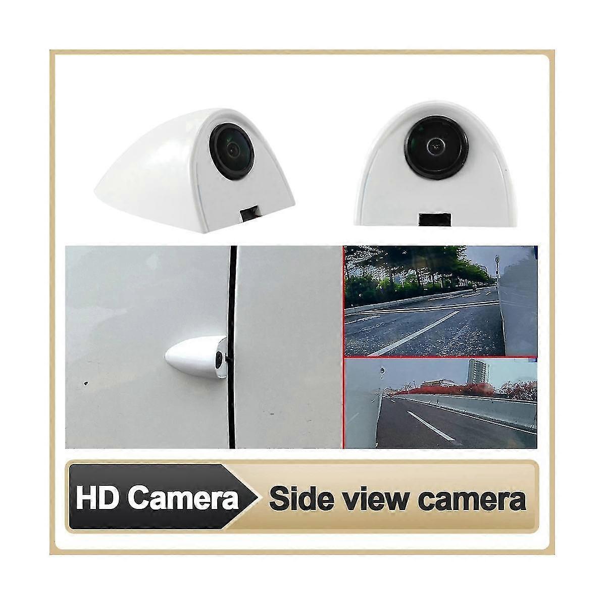 Car Sticker Installation Side Camera Night Vision HD Side Blind Spot Parking Aid Left and Right Cam