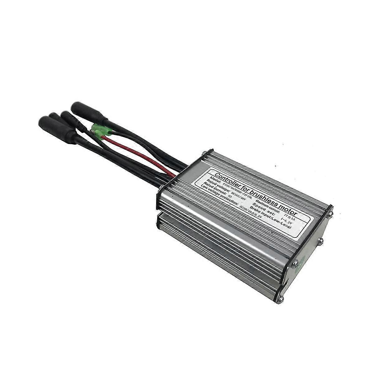 E-bike Controller For Quintessence Series 9 Tubes 3648v Kt-17a 250w350w Waterproof Connector With Light Cable