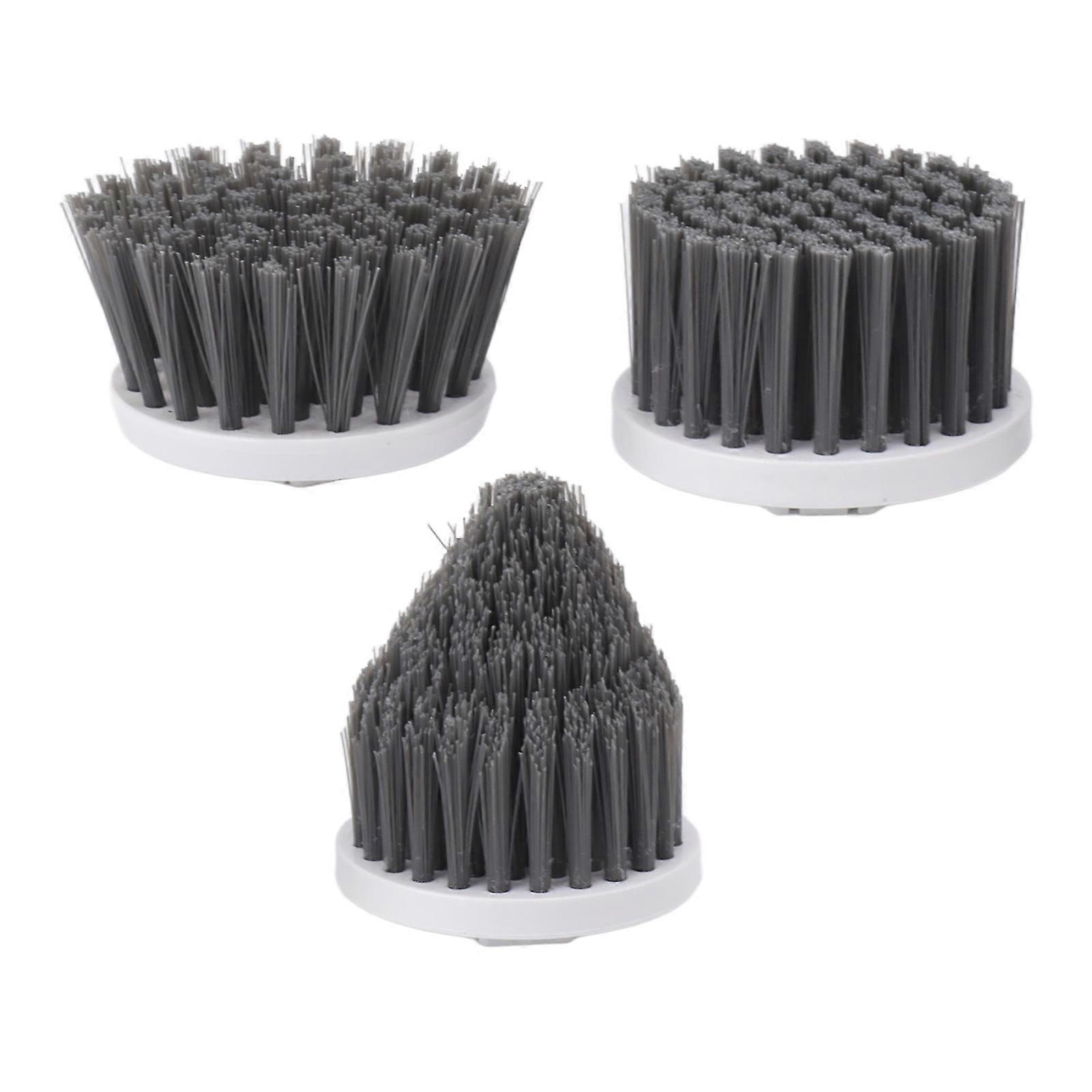 3 ADET Elektrikli Spin Scrubber Kafa Akülü Temizleme Scrubber Fırça Kafası Değiştirme Küçük Disk, Büyük Disk, Sivri p20241126585