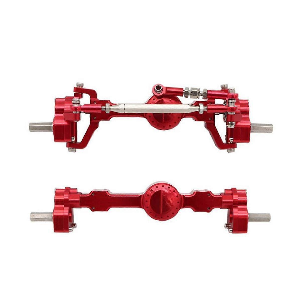 MN99S Full Metal Front and Rear Portal Axle for MN D90 D91 D99 D99S MN99S MN98 MN90 1/12 RC Car Upg
