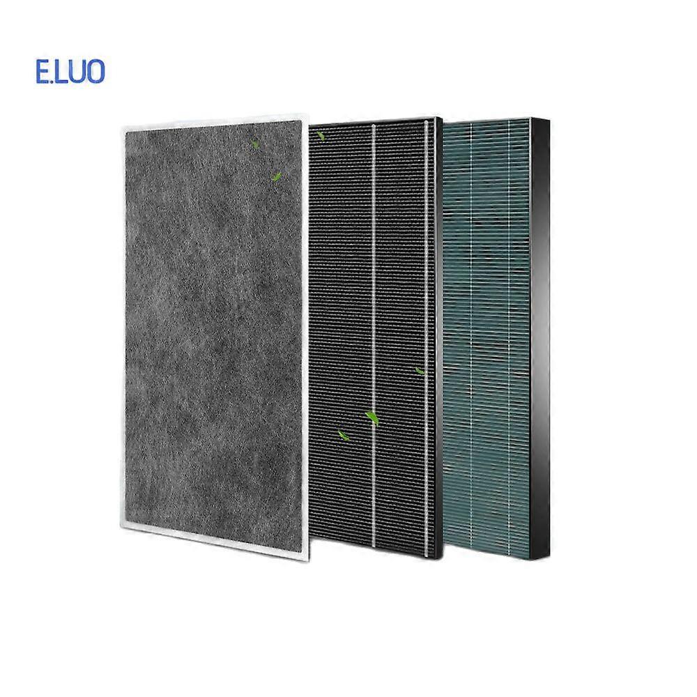 Hepa Aktif Karbon ve Formaldehit Filtre Seti FZ-380HFS FZ-C150HFE FZ-C150DFS Sharp KC-860E KC-860A KC-A60EUW KC-W380SW için