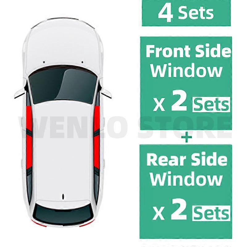 BMW X3 G01 2018-2021磁気カーカーテンサンシェードカーウィンドウシェードカースタイリング用