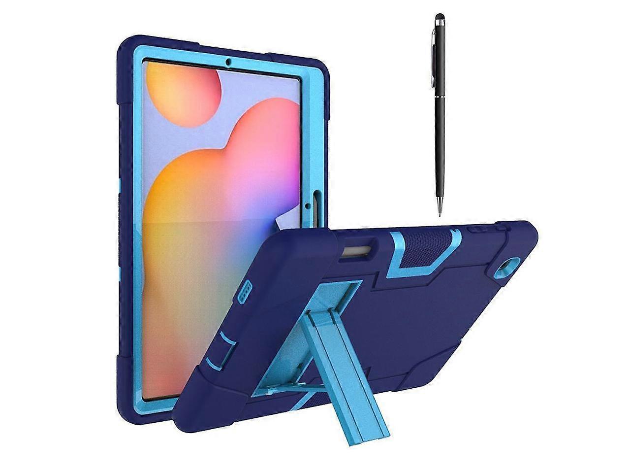 Case for Samsung Galaxy Tab S6 Lite 10.4 Inch 2020/2022/2024 SM-P620/SM-P625/SM-P610/P615/P613/P619 with Kickstand, Heavy Duty Shockproof Protective C