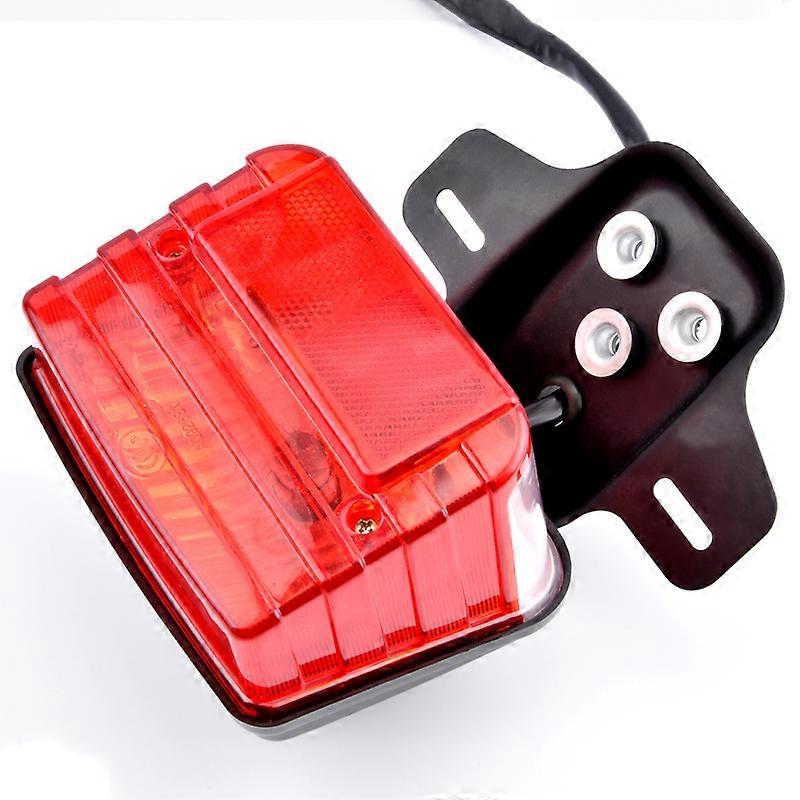 Motorcycle LED Brake Tail Light For Honda CG125 CT 70 90 110 and some 70cc 90cc 125cc 150cc Moped Scooter Quad ATVMotor Vehicle Lighting