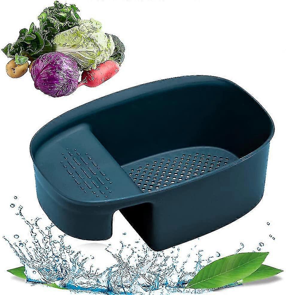 Sink Strainer Colander Drain Basket, Saddle-shaped Mesh Strainer