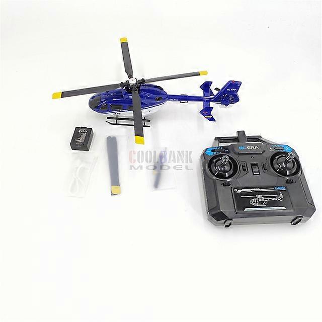 C187 Remote-controlled Aircraft Ec135 Model Remote-controlled Helicopter Single Blade Aileron Free Aircraft Model Toy Gift