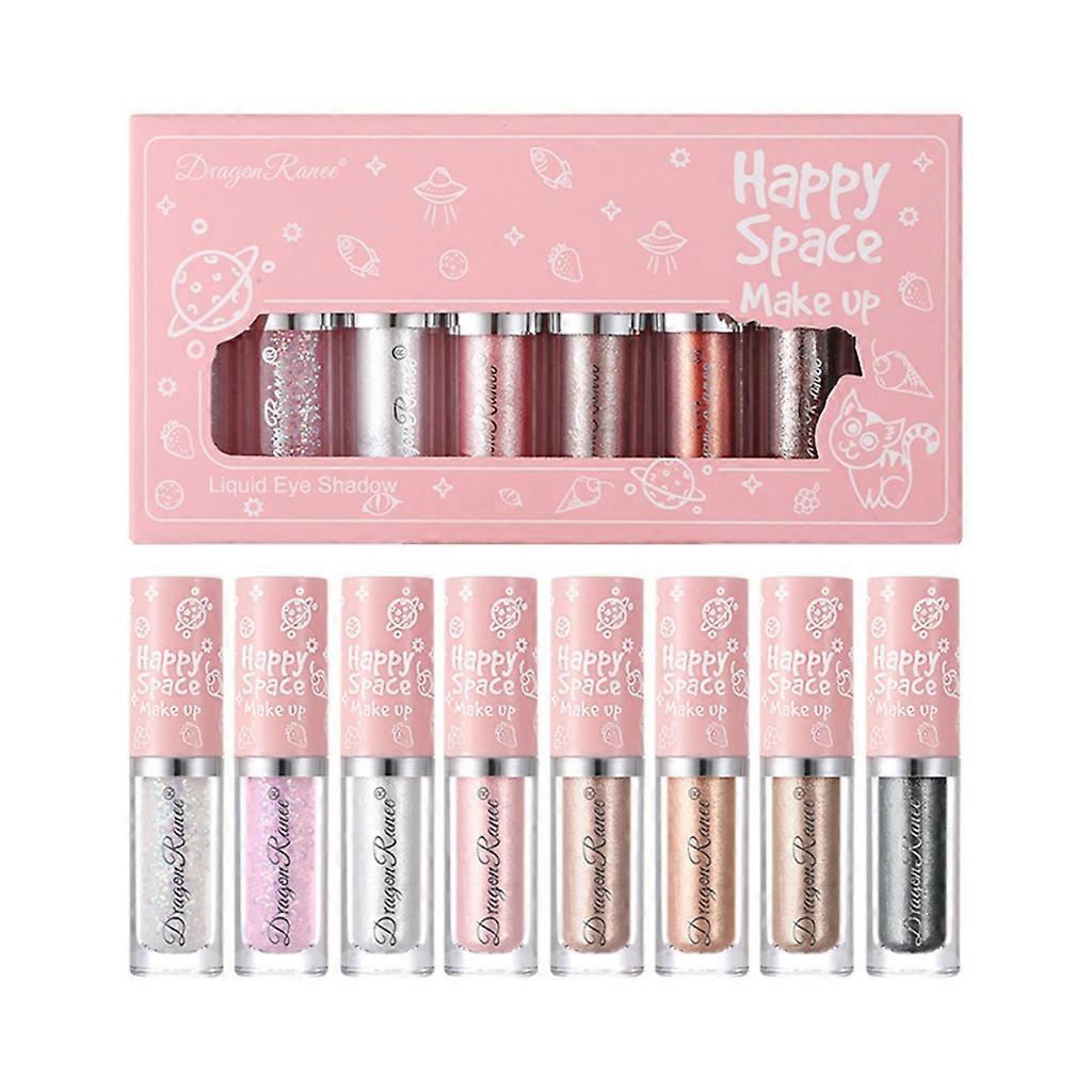 Liquid Metallic Eyeshadow Set,Gel Formula,High-Impact Multi-Dimensional Finish