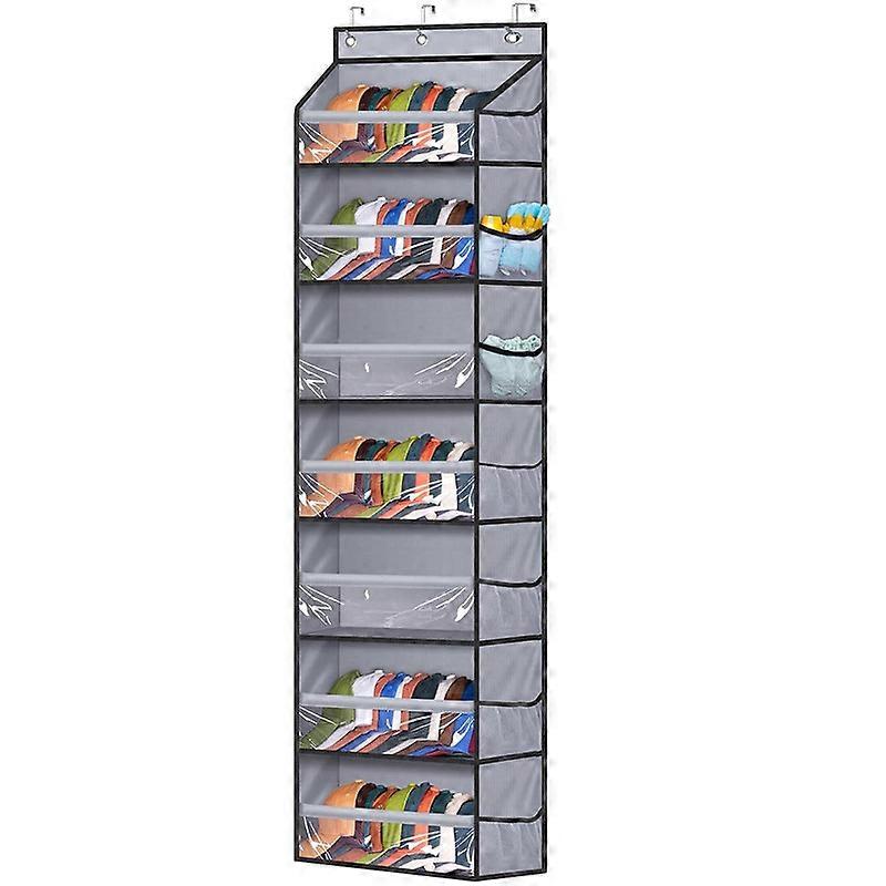 PVC Hat Hanging Bag - Wall-Mounted 7-Layer Multi-Functional Storage Organizer