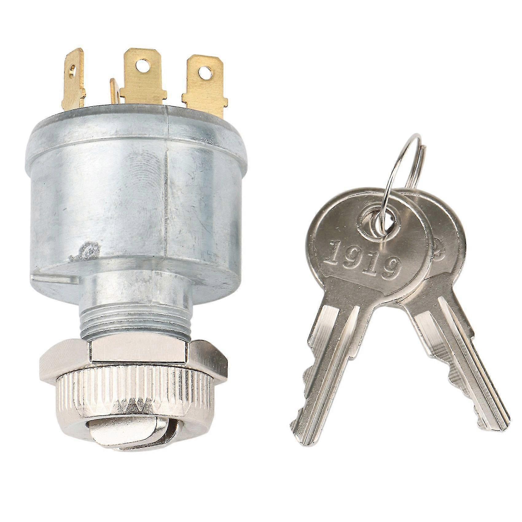 For Ezgo Txt Ignition Switch, Starter Key Fits Golf Cart 33639-g01