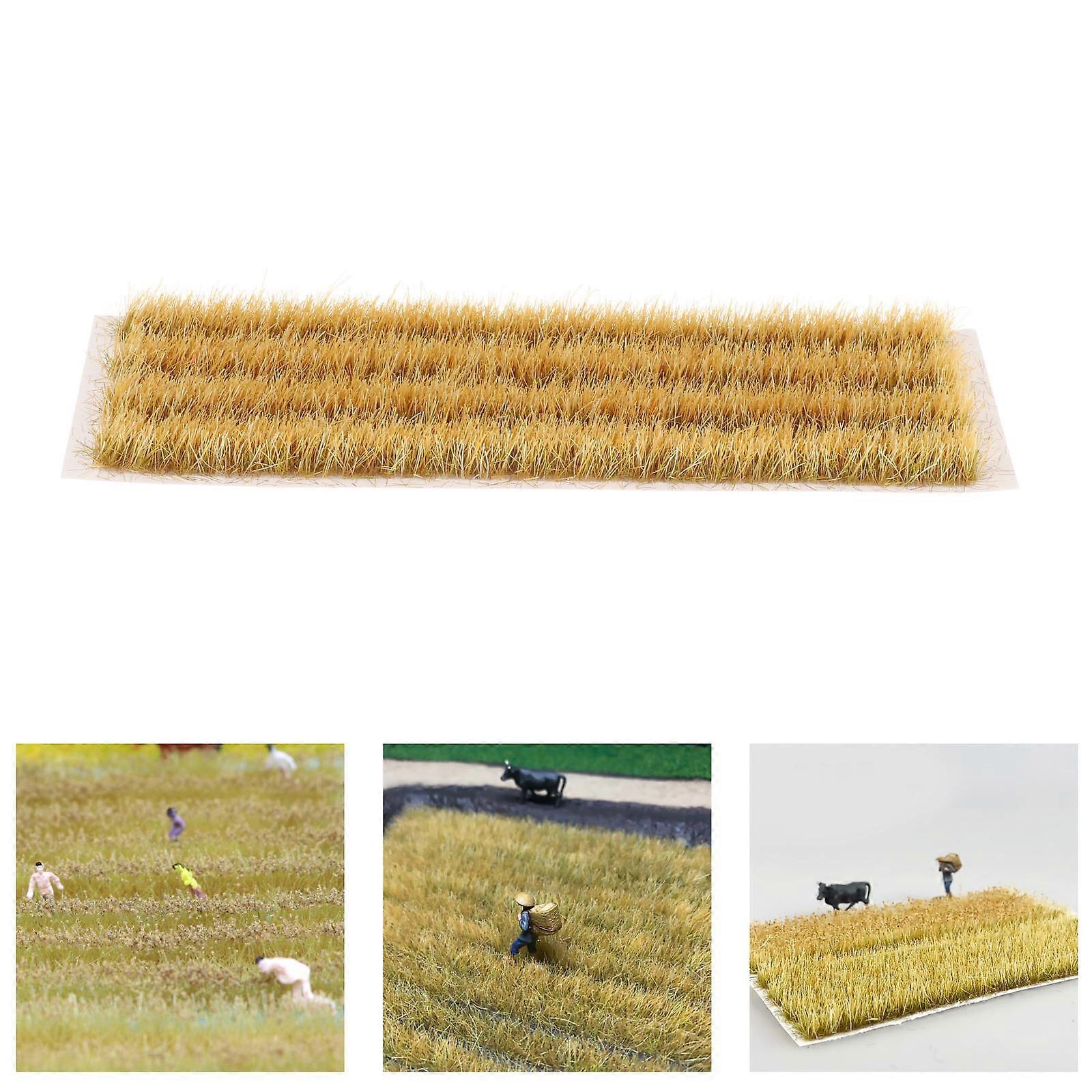 1:72-87 Wheat Field Artificial Mini Lawn Landscape Scenery Accessories