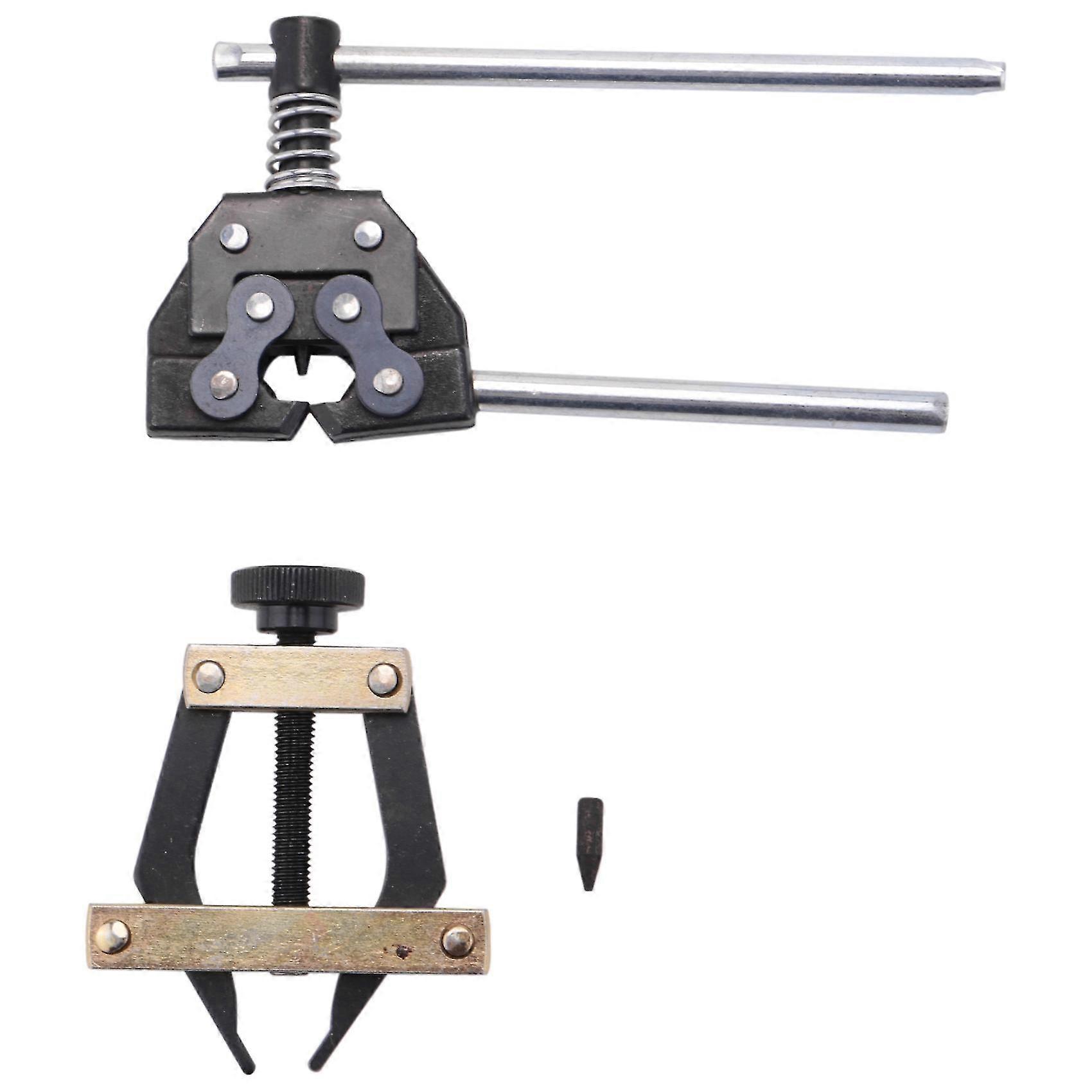 Motorcycle Chains Replacements Tool Roller Chain Holder/puller And Breaker/cutter Tools Kit For Ans