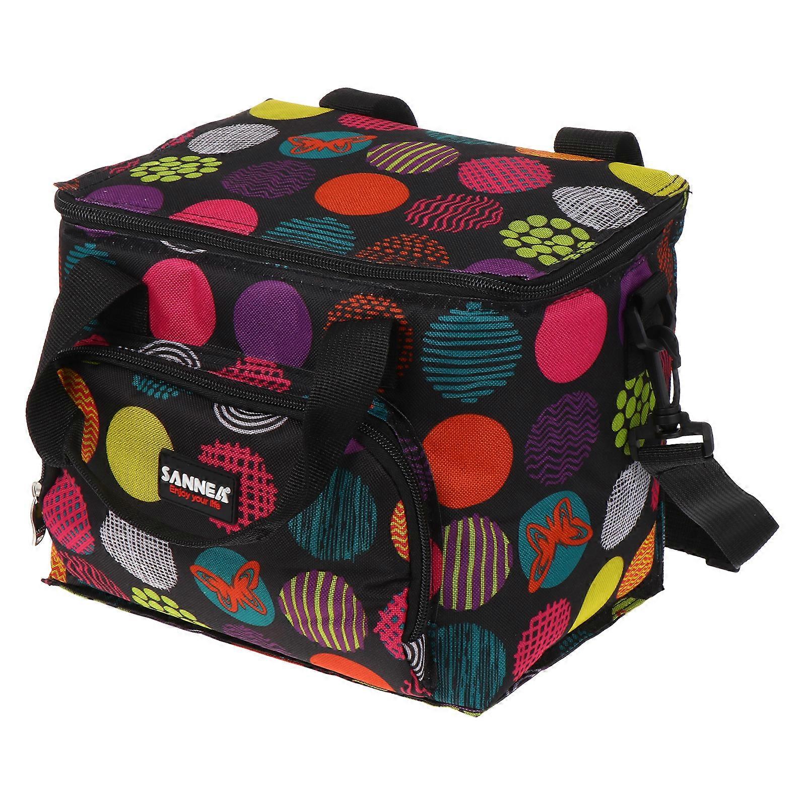 1pc 10L τσάντα Bento διατήρησης θερμότητας διπλή τσάντα γεύματος πανί στρώματος της Οξφόρδης