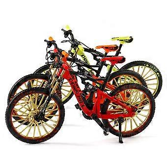 Modello Di Bicicletta 1:10 In Lega – Pieghevole, Ruote Mobili E Manubrio Orientabile, Regalo Perfetto Per Collezionisti