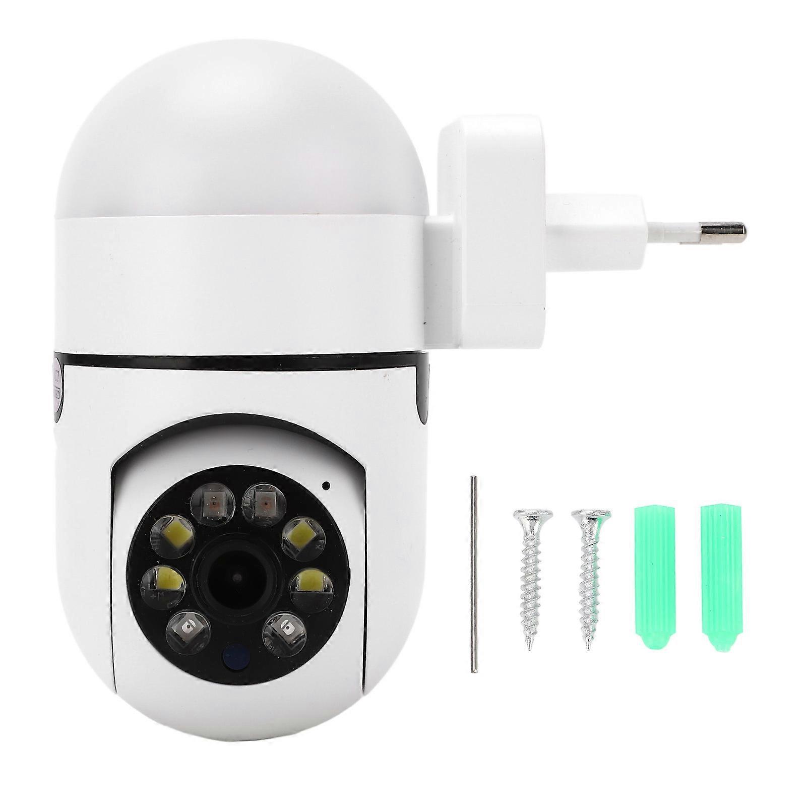 Wireless Camera Night Vision 360 2mp Led Security Camera For Home Eu Plug 110240v